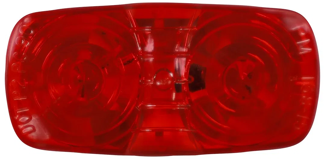 M38R-MV – PETERSON MFG Clearance Light, LED Rectangular 4 Inch Length x 2 Inch Width x 1.09 Inch Height Red Lens Surf...